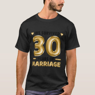 30 Jahre Hochzeit T-Shirt