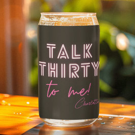 30 Jahre Party mit mir Dosenglas