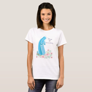 30. Jahrestag des religiösen Lebens Nun Pink Blume T-Shirt