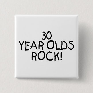 30 Jährige Felsen- Button