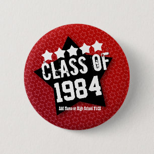 30-JÄHRIGE High School-Wiedersehen V08 Button