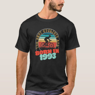 30-jähriger Radfahrer Geboren im Jahr 1993 30. Geb T-Shirt