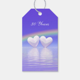 30. Jubiläum Pearl Hearts Geschenkanhänger