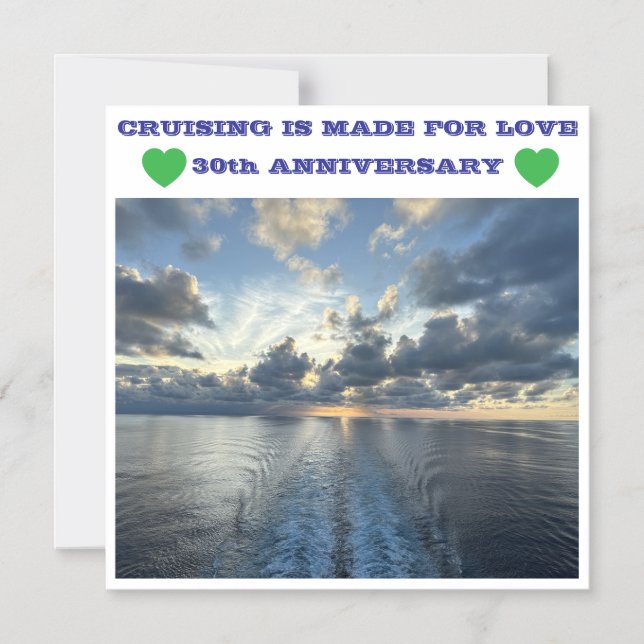 30. JUBILÄUMSKREUZFAHRT TÜR MAGNET (Vorderseite)