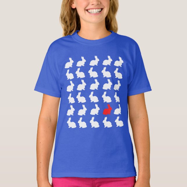 30 Kaninchen-Shirt T-Shirt (Vorderseite)