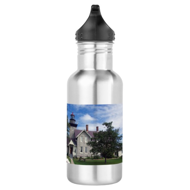 30 Mile Point Lighthouse Wasserflasche (Rechts)