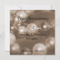 © 30. Pearl Wedding Anniversary Celebration