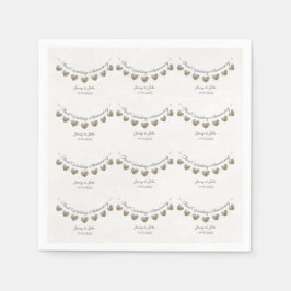 30. Perlenhochzeit Serviette