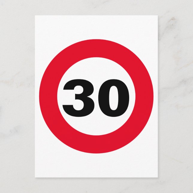 30 POSTKARTE (Vorderseite)