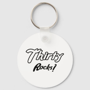 30 Rocks Geburtstagsgeschenke Schlüsselanhänger