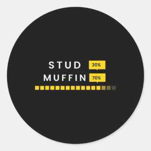 30 Stud 70 Muffin Sprichwort Vatertag Männer Fraue Runder Aufkleber