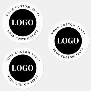 30 wasserdichte Geschäftslogo-Wasserflaschen-Aufkl Etiketten