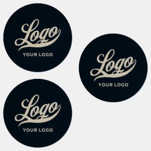 30 Wasserfeste Aufkleber für Unternehmen Logo Wass