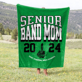 30"x40" Schulband Senior Mama Stadium Fleecedecke