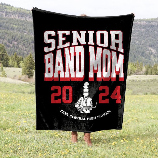 30"x40" Schulband Senior Mama Stadium Fleecedecke (Von Creator hochgeladen)