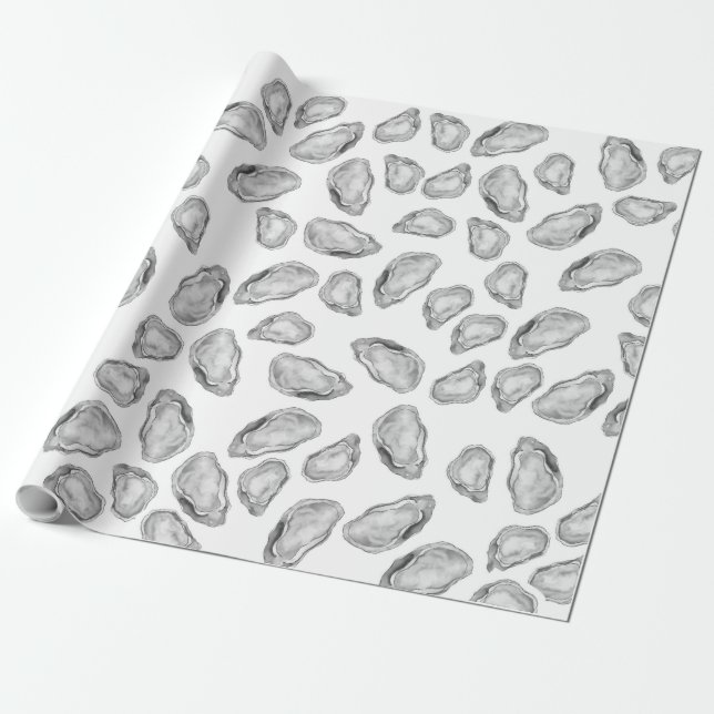 30" x 6' Oyster Matte Wrapping Paper Geschenkpapier (Ungerollt)