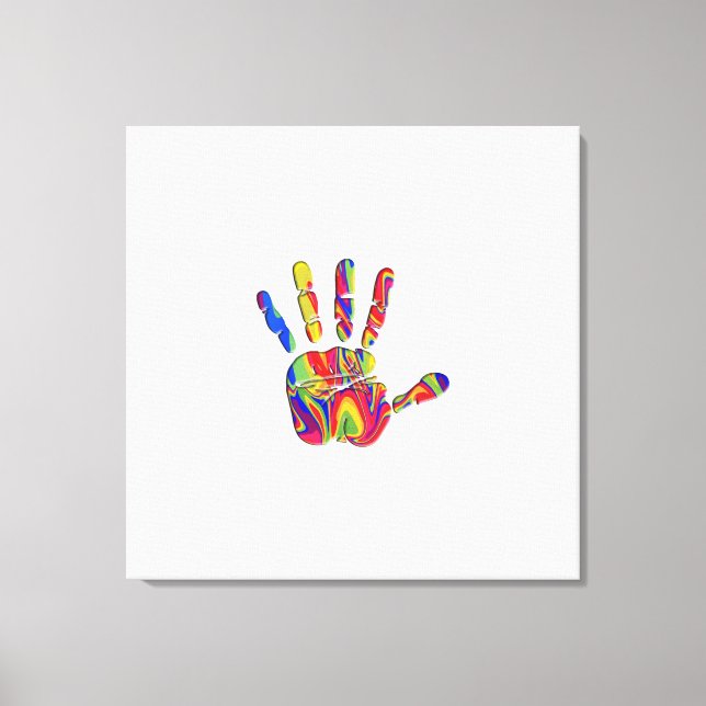 30 Zoll * 30 Zoll überzogene Leinwand (Vorderseite)