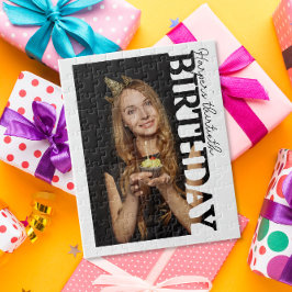 30th Birthday Photo college Party Puzzle