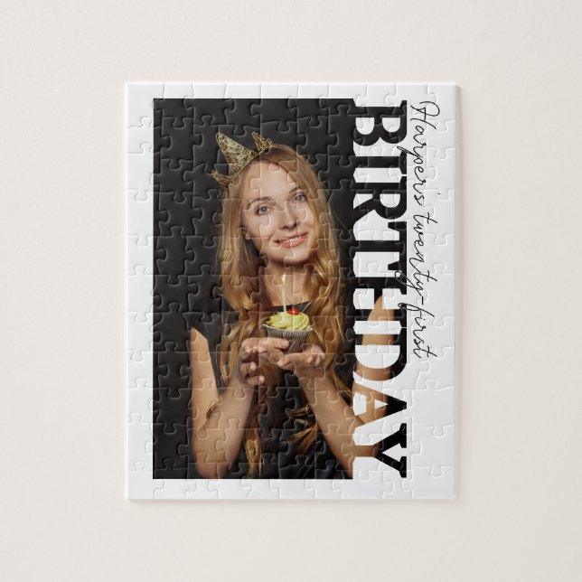 30th Birthday Photo college Party  Puzzle (Vertikal)
