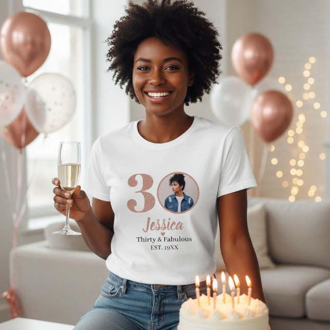 30th birthday womens tshirts thirty milestone  (Von Creator hochgeladen)