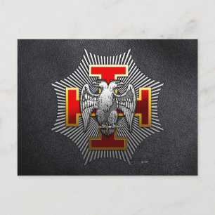 30th Degree: Knight Kadosh Postkarte