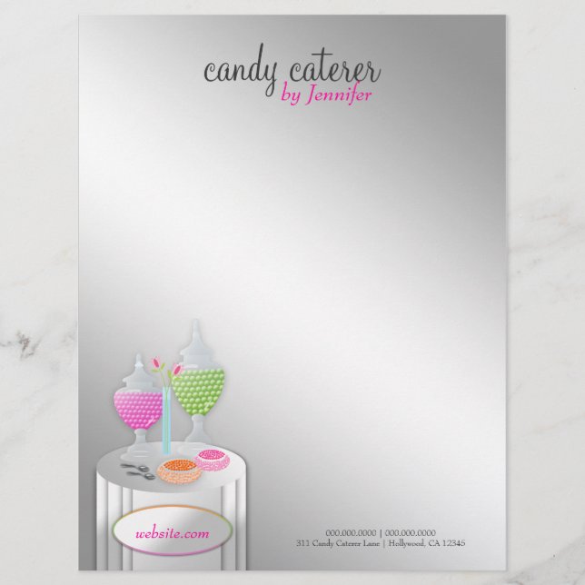 311-Candy Briefkopf des Lebensmittellieferant-| (Vorderseite)