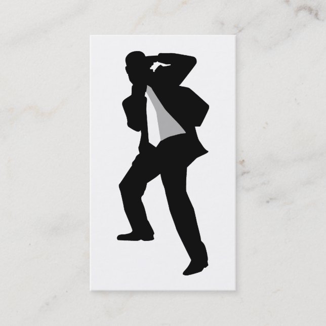 311-Caught im Aktions-Schuss-Fotografen Visitenkarte (Vorderseite)