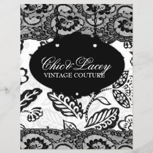 311 Chic und Lacey Black und White Flyer