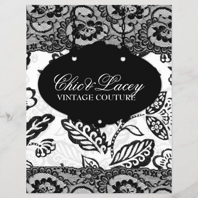311 Chic und Lacey Black und White Flyer (Vorne)