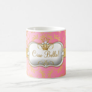 311 Ciao Bella das goldene göttliche Rosa Tasse