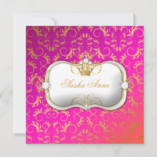 311 Ciao Bella Golden Wild Sunset Kiss Einladung (Vorderseite)