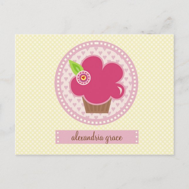 311-CUPPYCAKE-SÜSSE POSTKARTE (Vorderseite)