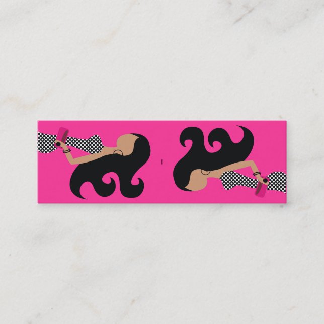 311-Custom Auftrag Loretta Mini Visitenkarte (Vorderseite)