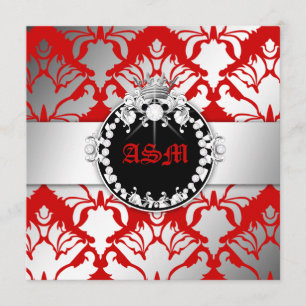 311-Damask Shimmer Königin Kisses Süß 16 Kirsche Einladung