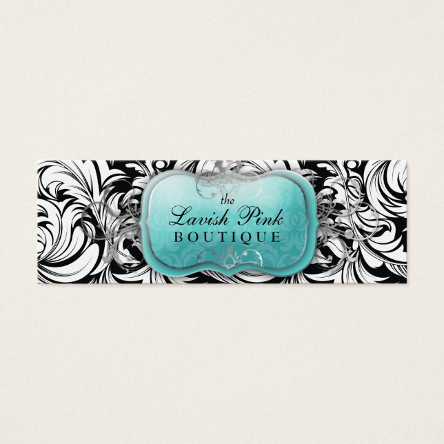 311 Die Lavish Topaz Hang Tag Business Card (Vorderseite)