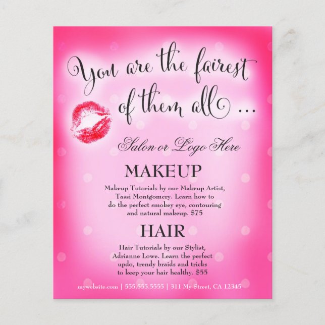 311 Die schönsten von ihnen alle Pink Lip Beauty F Flyer (Vorne)