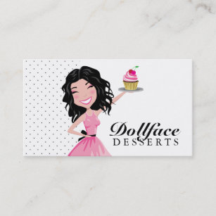 311 Dollface Nachtische Kohlie Visitenkarte