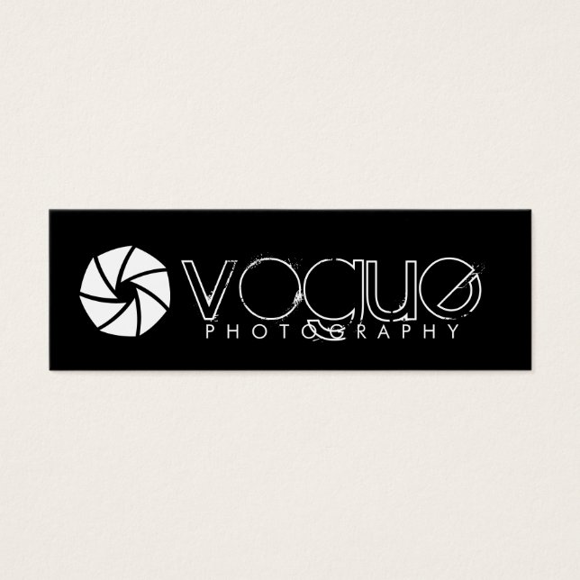 311-FOTOGRAFIE POSE SKINNY CARD (Vorderseite)