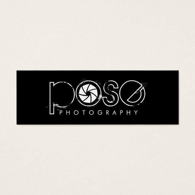 311-FOTOGRAFIE POSE SKINNY CARD (Vorderseite)