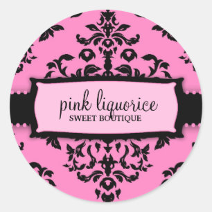 311 Icing on the Cake Pink Licorice Runder Aufkleber