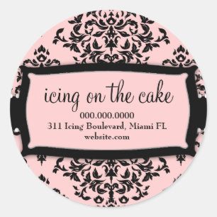 311 Icing on the Cake Sweet Pink Runder Aufkleber