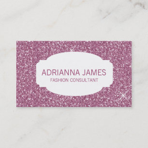 311 Imitat zackt Schein-Glitzer aus Visitenkarte