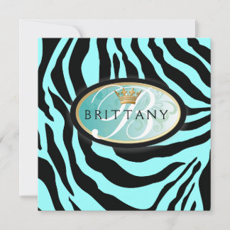 311-Iridescent Zebra - Türkische Einladung