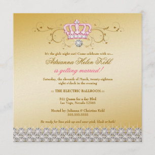 311-Königin für einen Tag  Gold Einladung