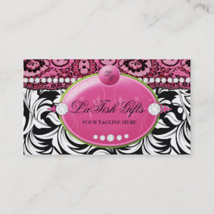 311-Lavish rosa Delish mit Fashionista Visitenkarte