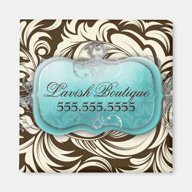 311 Lavish Topaz Brown & Cream Magnet (Vorne)