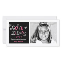 311-Love u. Kuss-Valentinsgruß-flippige Karte