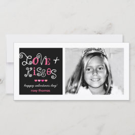 311-Love u. Kuss-Valentinsgruß-flippige Karte