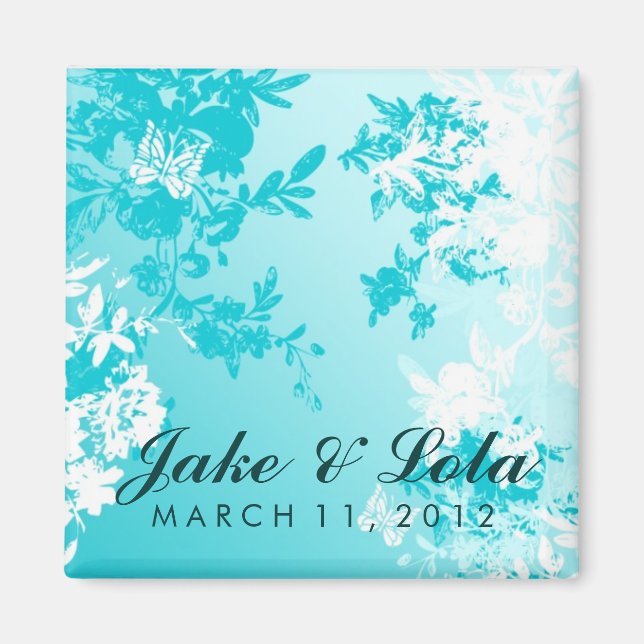 311-LUSH BLAU SAVE THE DATE MAGNET (Vorne)