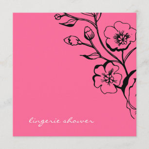 311-Lush Pink Lingerie Einladung
